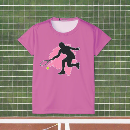 Women's Tennis Silhouette Sports Jersey (AOP)