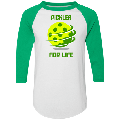 Pickler for Life Color block Raglan Jersey