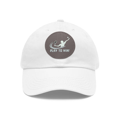 Play to Win Tennis Dad Hat