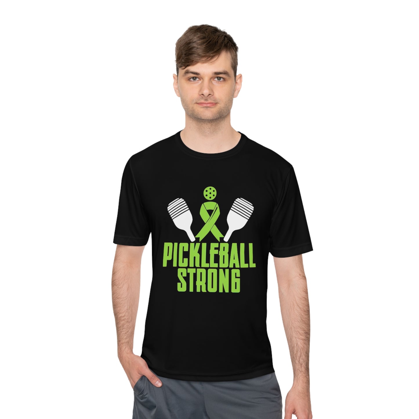 Pickleball Strong! Sports! Unisex Moisture Wicking Tee