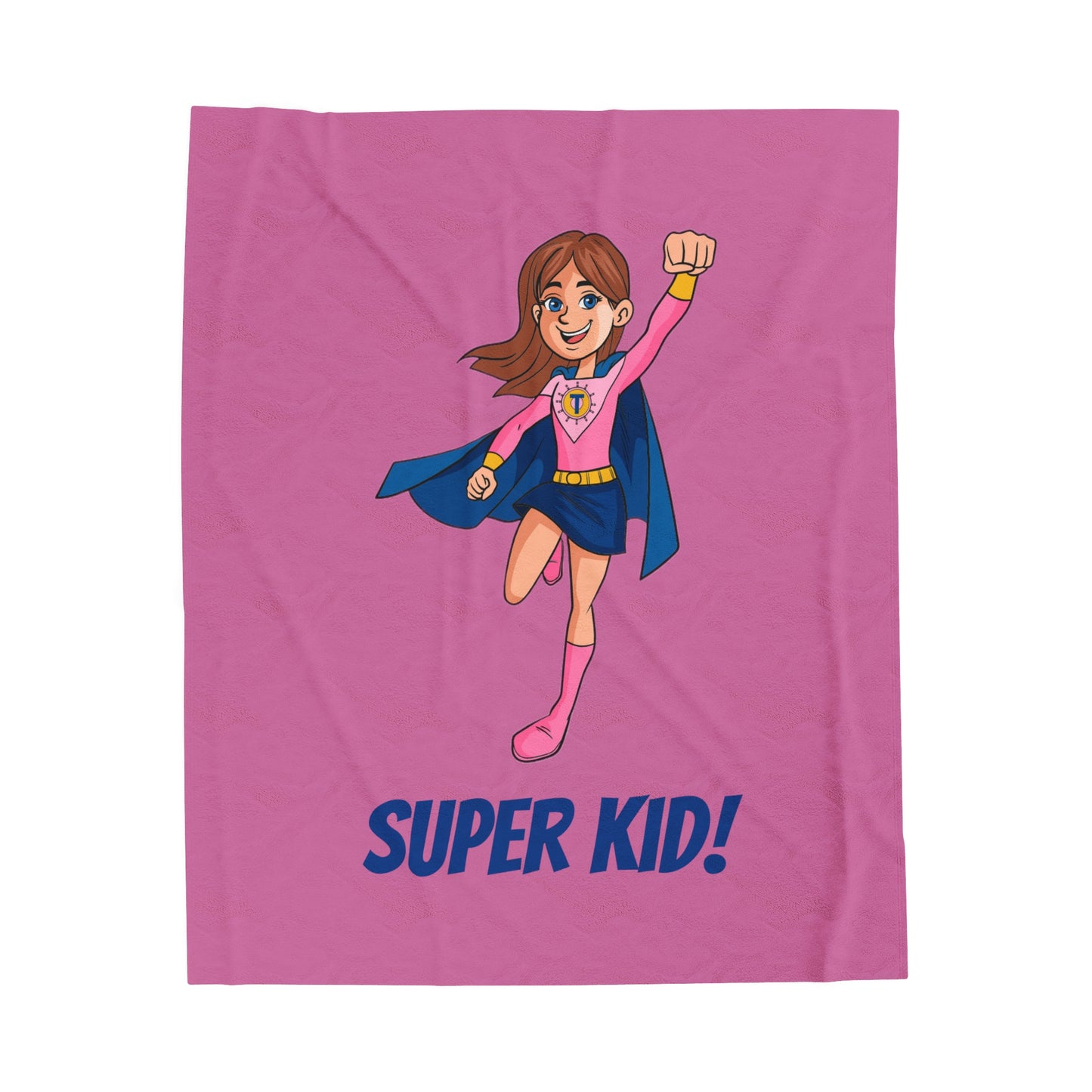 Super Kid Girls Velveteen Plush Blanket