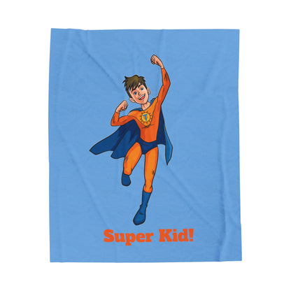 Super Kid! Plush Blanket