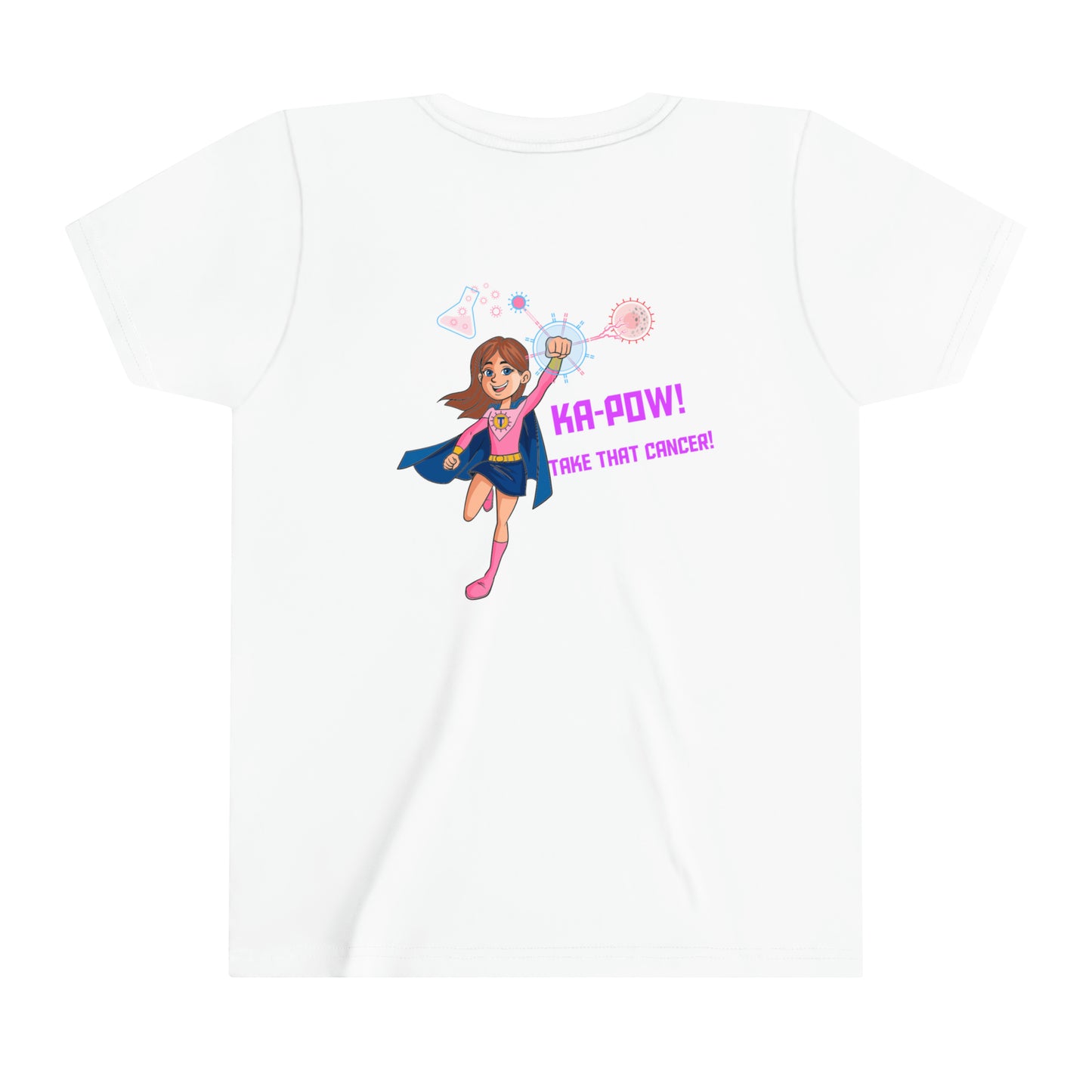 Super CAR-T-Girl Inspirational Youth Short Sleeve Tee