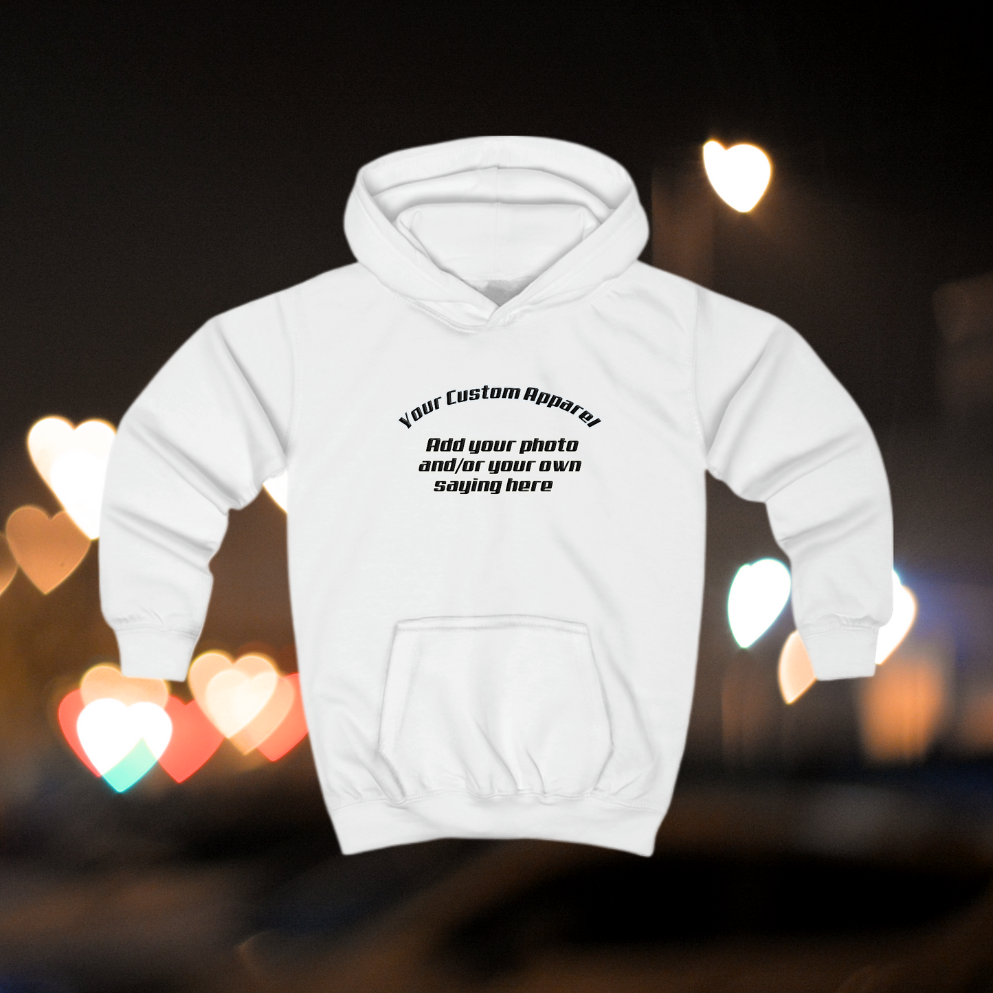 Custom Apparel Kids Hoodie