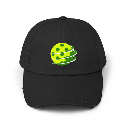 Pickleball in Motion Unisex Distressed Cap