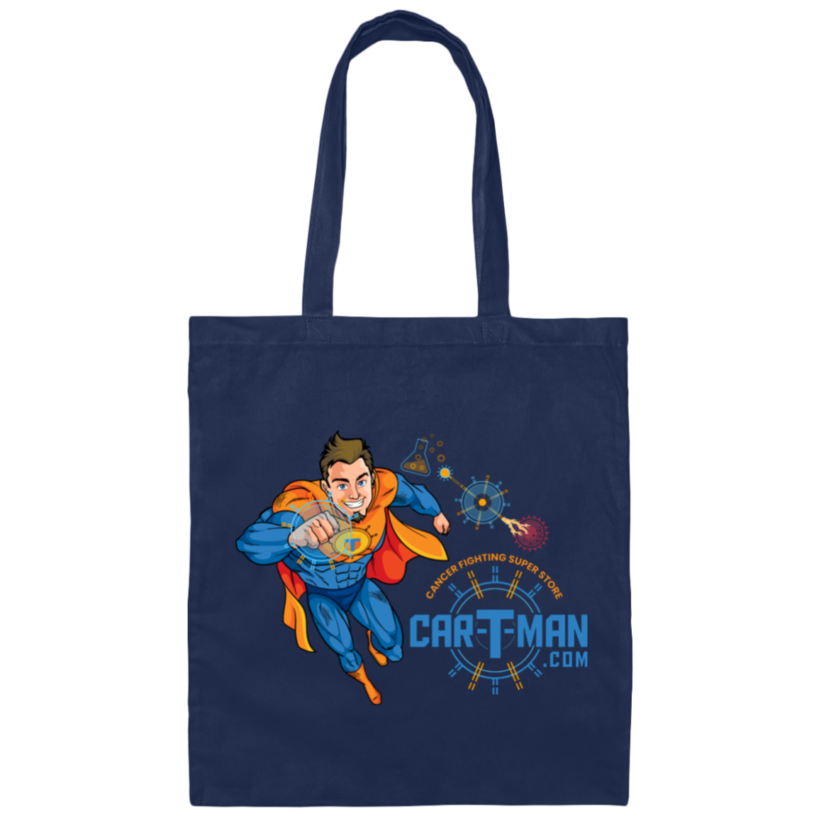 CAR-T-Man Canvas Tote Bag!