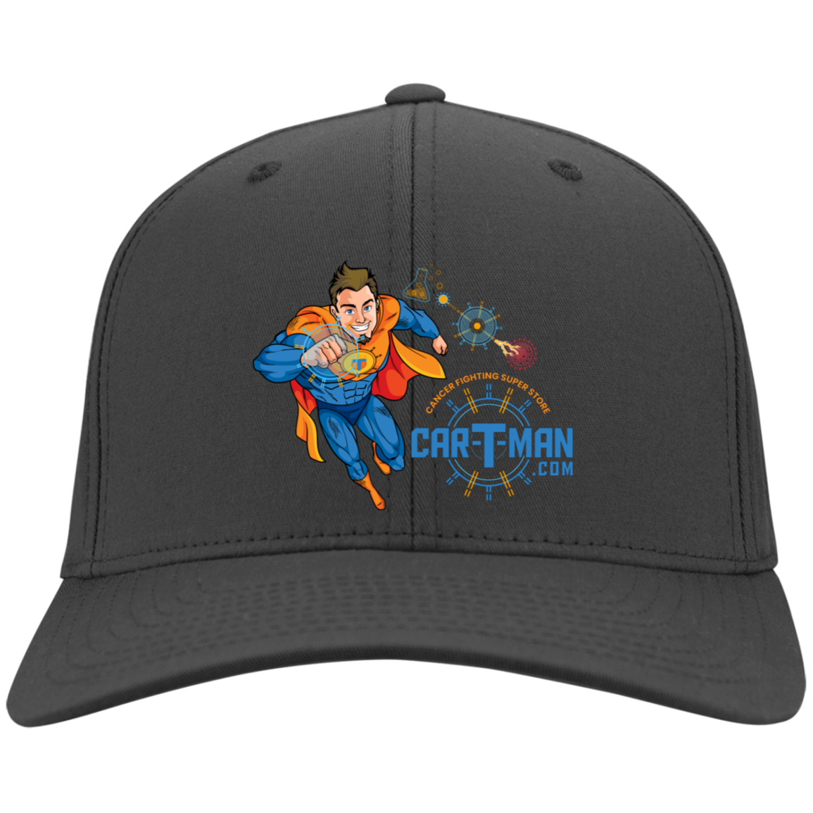 Cool CAR-T-Man Embroidered Twill Cap