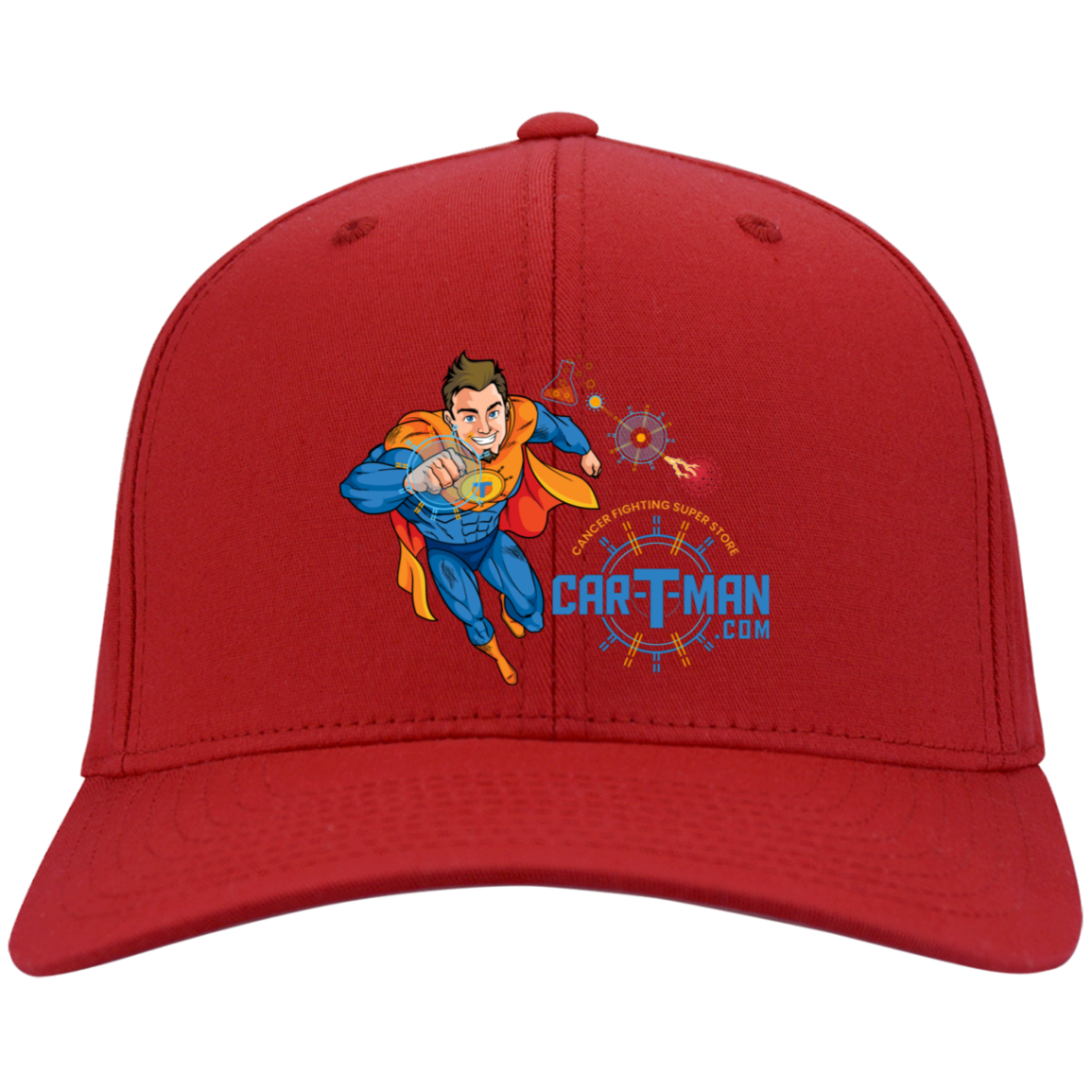 Cool CAR-T-Man Embroidered Twill Cap