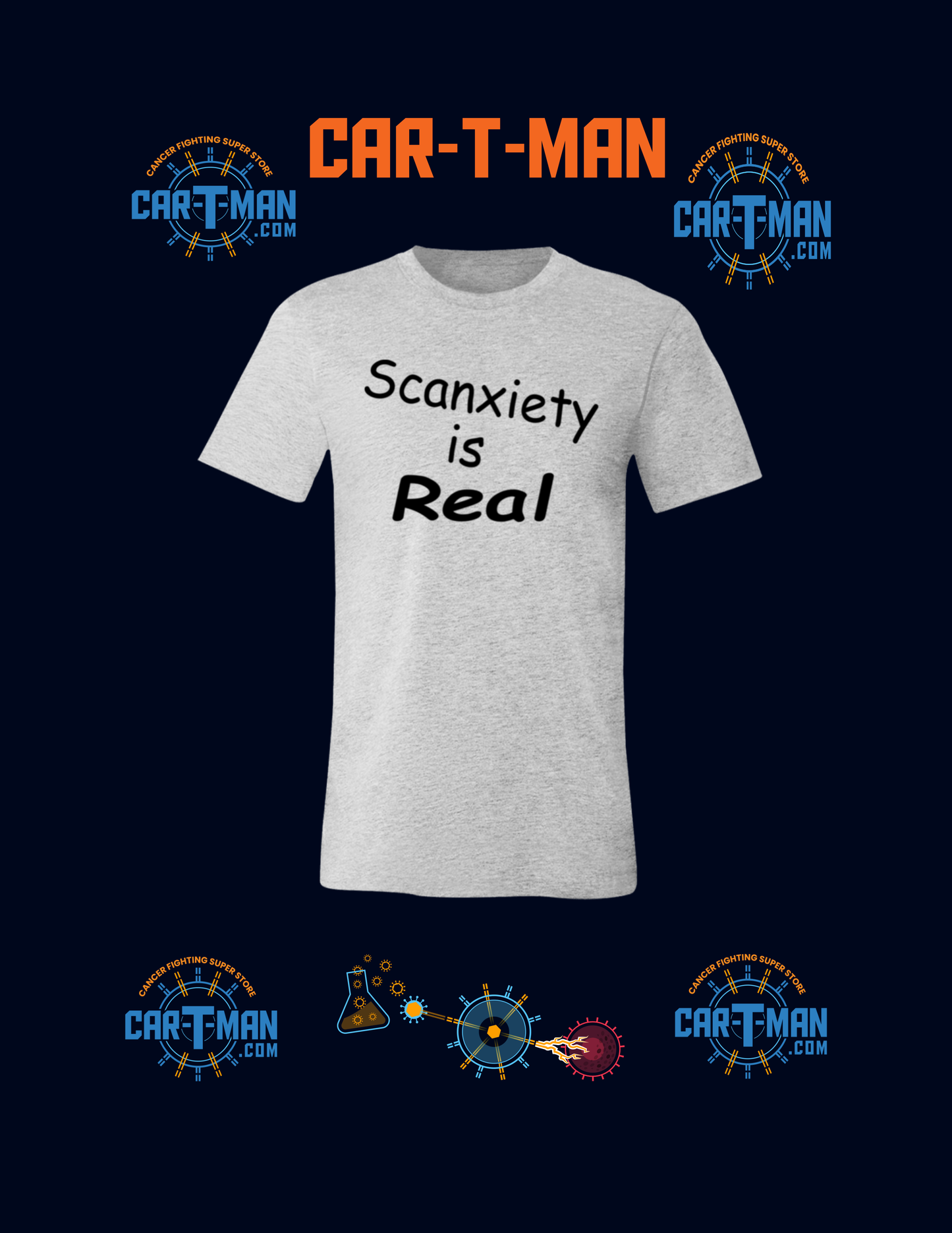 Scanxiety is Real Unisex T-Shirt