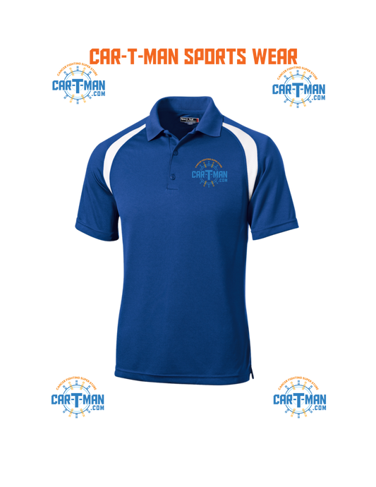 Slick CAR-T-Man.com Moisture-Wicking Golf Shirt