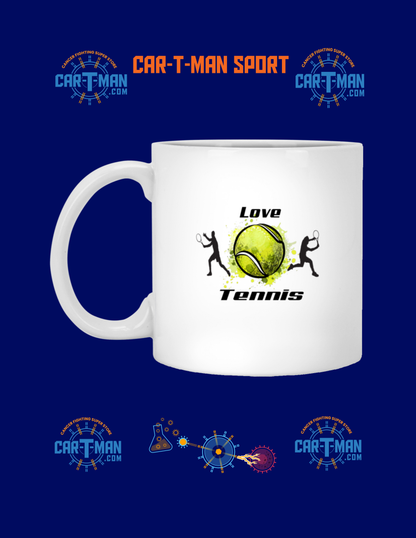 Love Tennis 11oz Coffee Mug